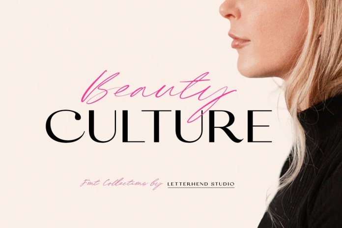 Beautyculture现代简洁无衬线英文字体下载插图