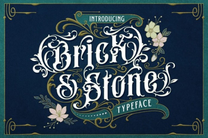 brickstone西方传统哥特英文字体下载插图