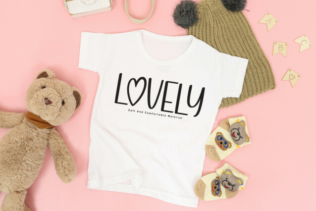 Love-Cute可爱T恤手写英文字体下载插图