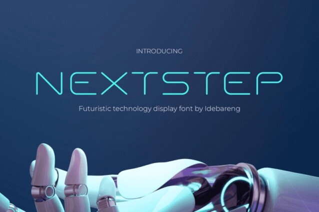 nextstep现代科技无衬线英文字体下载插图