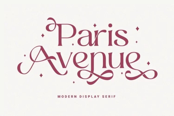 ParisAvenue时尚无衬线英文字体下载插图