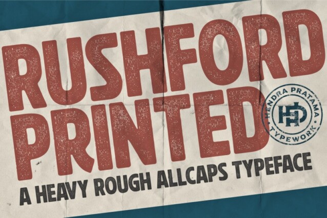rushford传统印刷无衬线英文字体下载插图