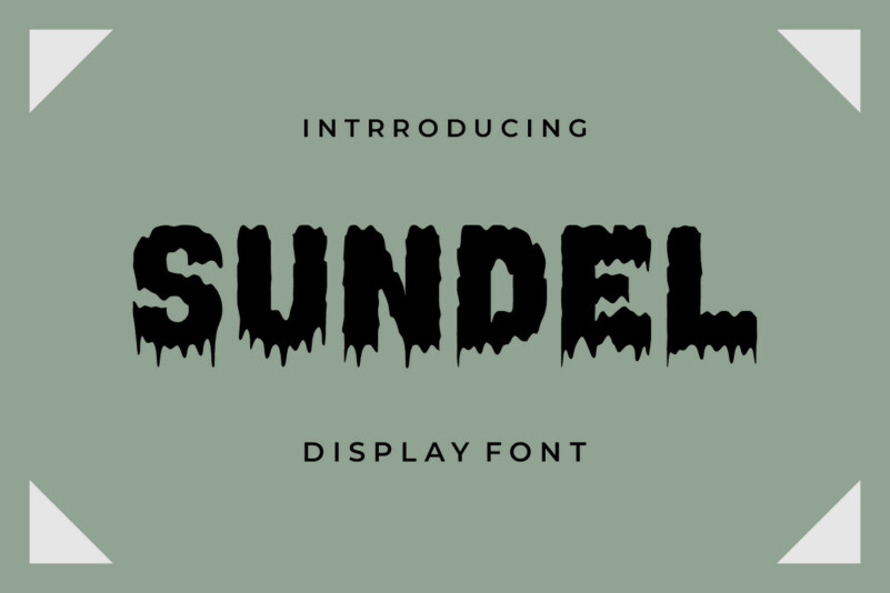 sundel游戏涂鸦花式英文字体下载插图