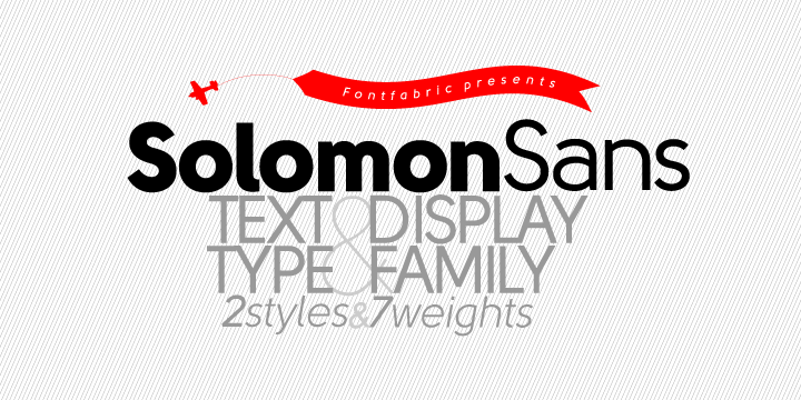 Solomon圆润无衬线英文字体家族包免费下载插图