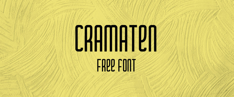Cramaten现代圆滑无衬线英文字体免费下载插图