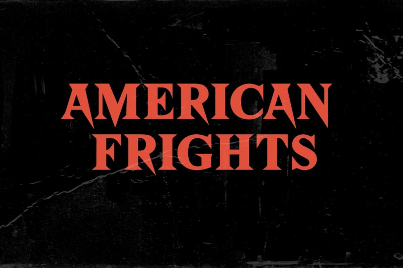 AmericanFrights个性创意衬线英文字体免费下载插图