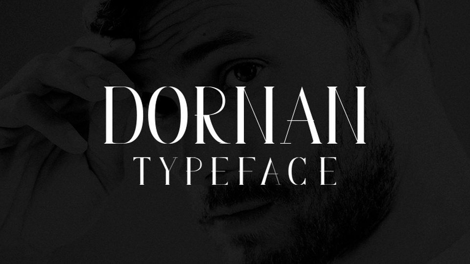DornanFont优雅奢华衬线英文字体下载插图