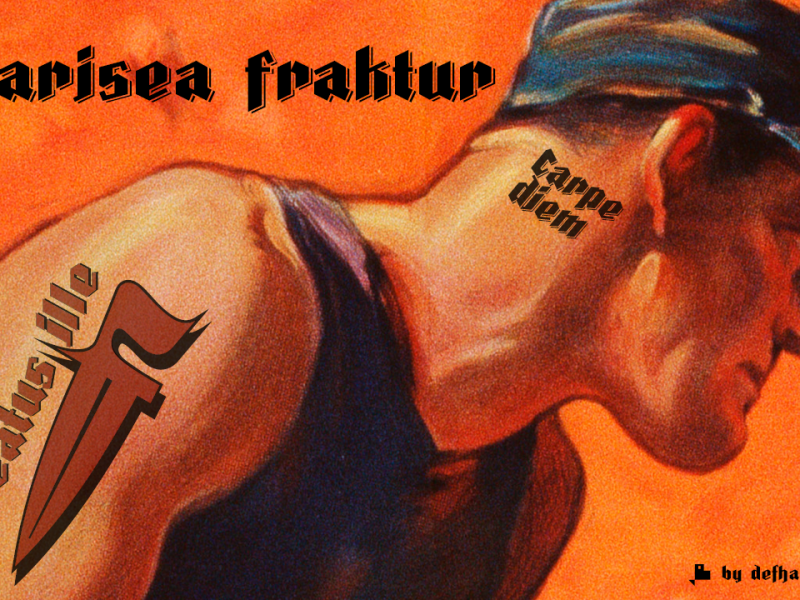 Farisea个性纹身游戏衬线免费英文字体下载插图