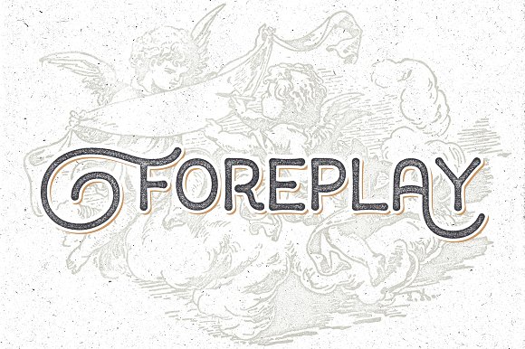 Forepla设计师logo花式免费英文字体下载插图