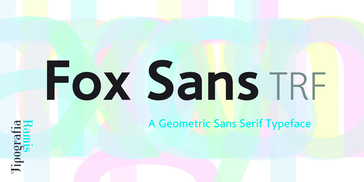 Fox Sans设计师logo无衬线英文字体免费下载插图
