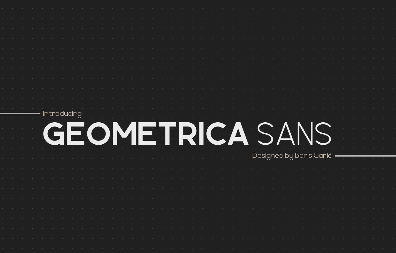 GeometricaSans奢侈品logo无衬线英文字体下载插图