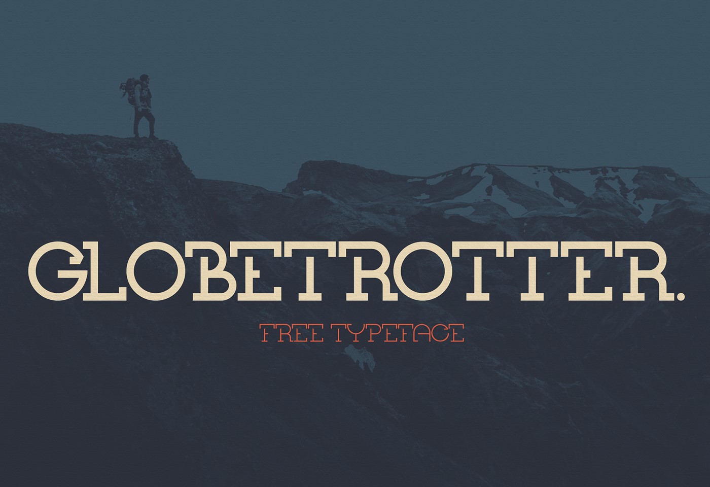 Globetrotter大气创意衬线英文字体下载插图
