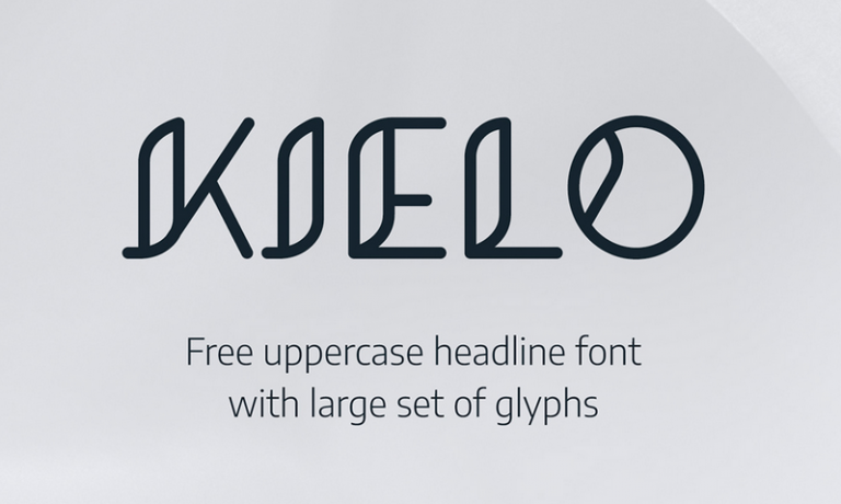 Kielo个性创意衬线英文字体免费下载插图