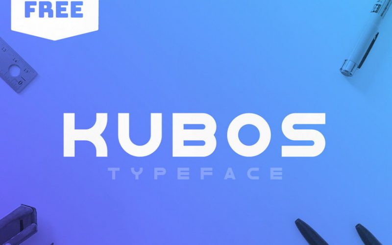 kubos简洁卡通无衬线英文字体免费下载插图