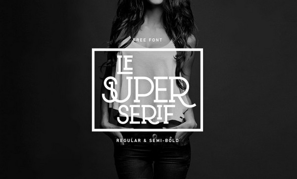 Le_Super优雅时尚logo无衬线英文字体下载插图