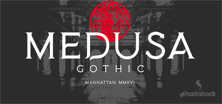 Medusa Gothic大气创意哥特英文字体下载插图