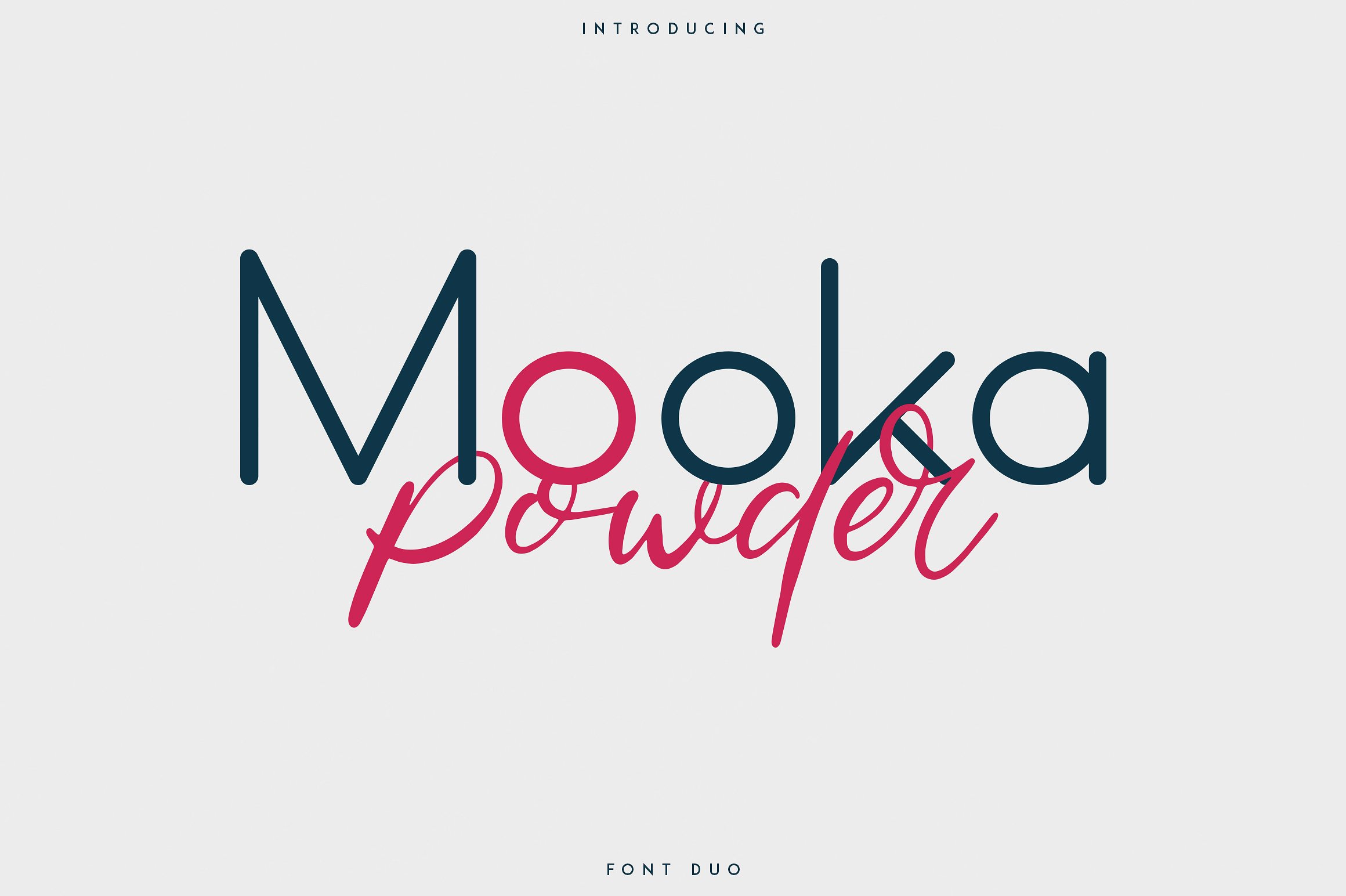 Mooka无衬线Powder手写英文字体下载插图