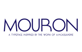 Mouron现代奢侈品无衬线英文字体下载插图