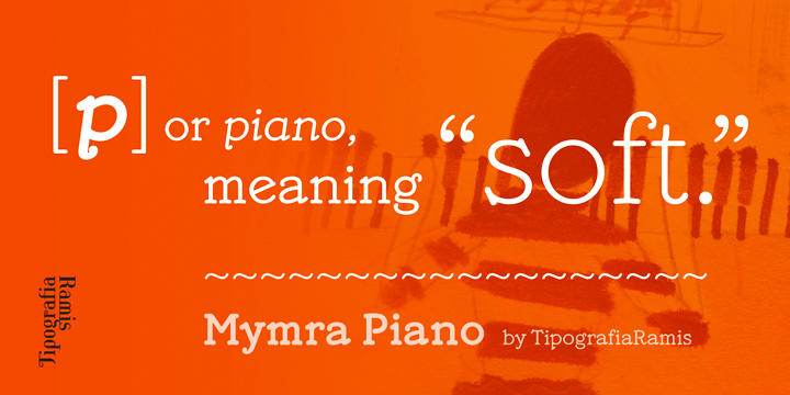 Mymra Piano现代平面衬线英文字体下载插图