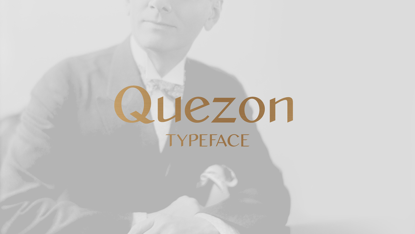 Quezon现代奢侈品无衬线英文字体免费下载插图