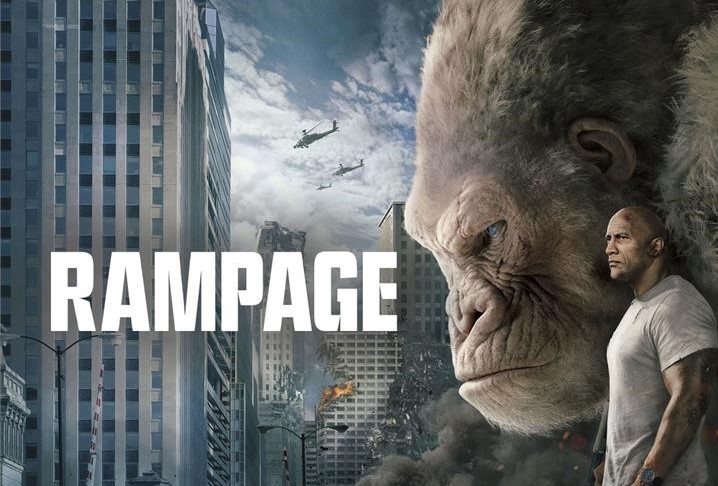 Rampage电影海报标题无衬线英文字体下载插图