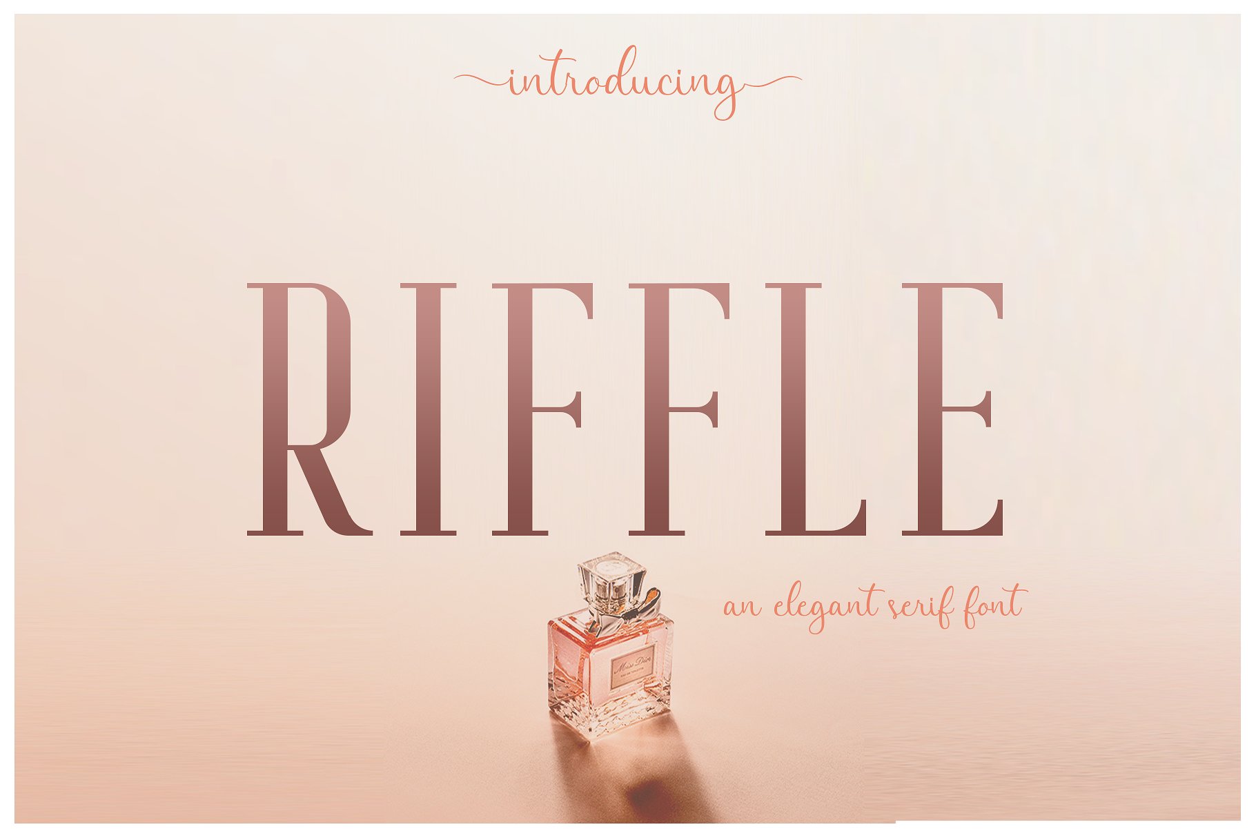 Riffle高级奢侈品优雅衬线英文字体免费下载插图