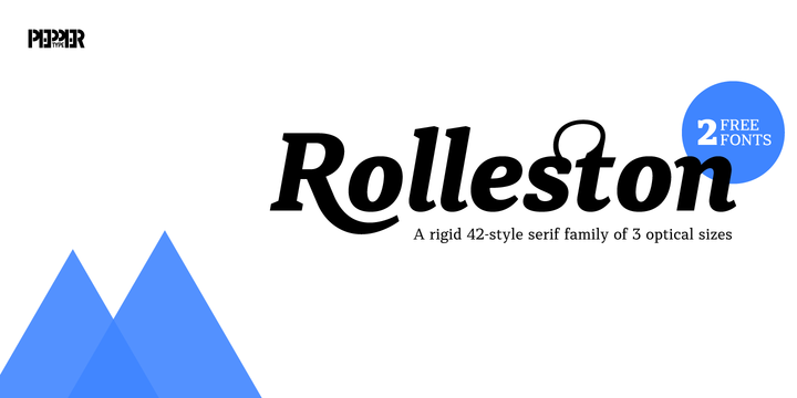 RollestonTitle圆润柔和手写英文字体下载插图