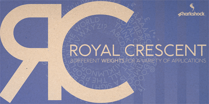 Royal Crescent现代无衬线英文字体下载插图