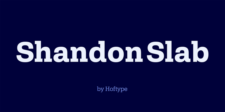 Hoftype-Shandon SlabLight科技经典无衬线英文字体下载插图