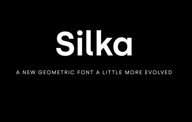 silka现代优雅无衬线英文字体下载插图