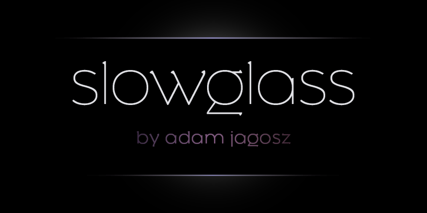 Slowglass时尚优雅衬线英文字体免费下载插图