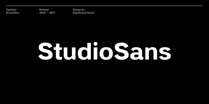 StudioSans简洁ui设计无衬线英文字体下载插图