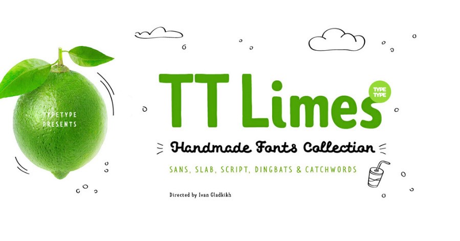 TTLimes现代简洁手写英文字体下载插图