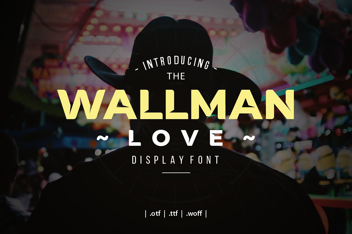 Wallman舞台演出无衬线英文字体下载插图
