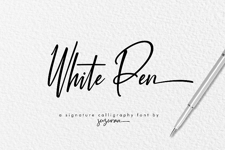 文件類型:otf字體風格:white pen手繪免費英文字體下載包含字體:white